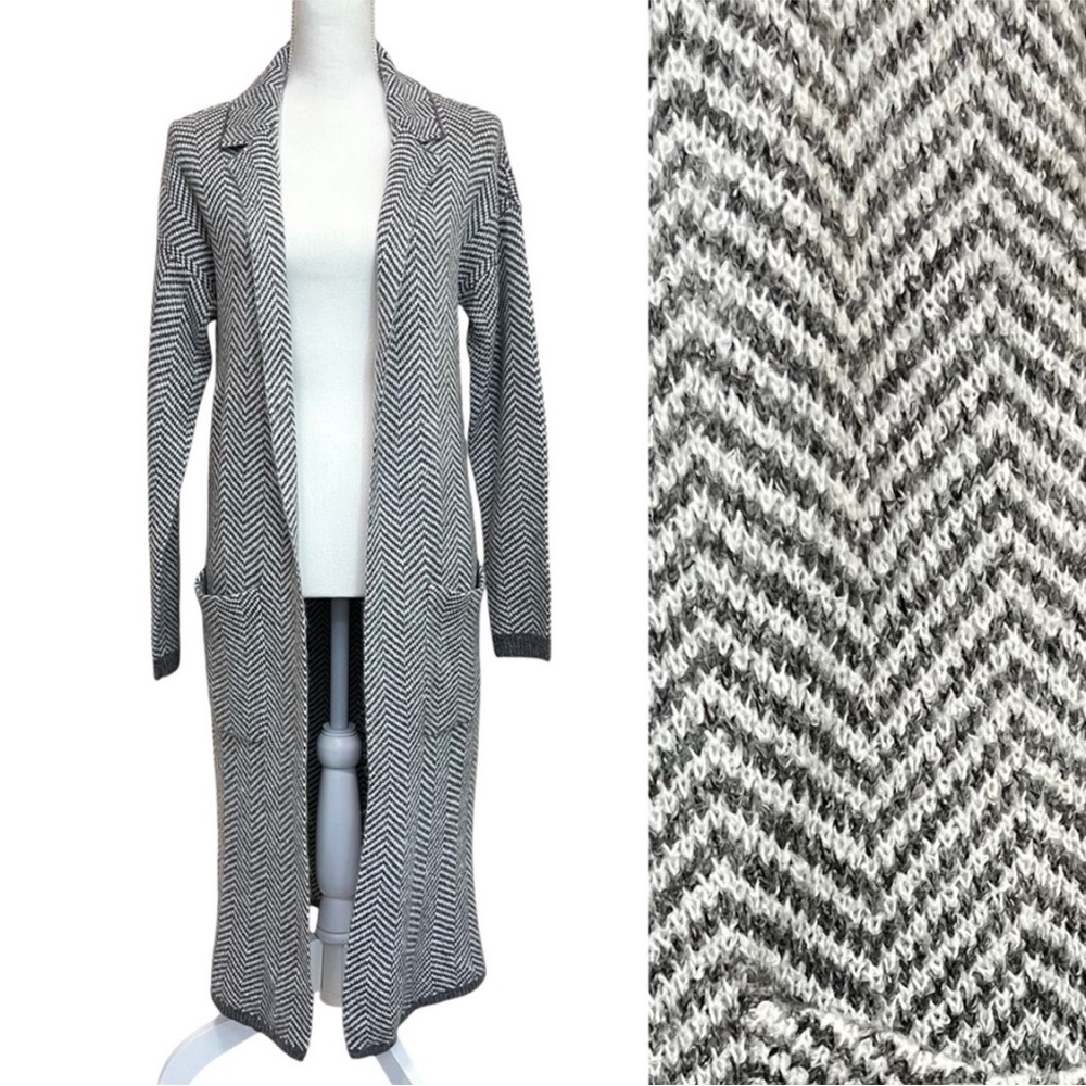 NWT Abercrombie & Fitch Open Front Long Cardigan Sweater With Pockets